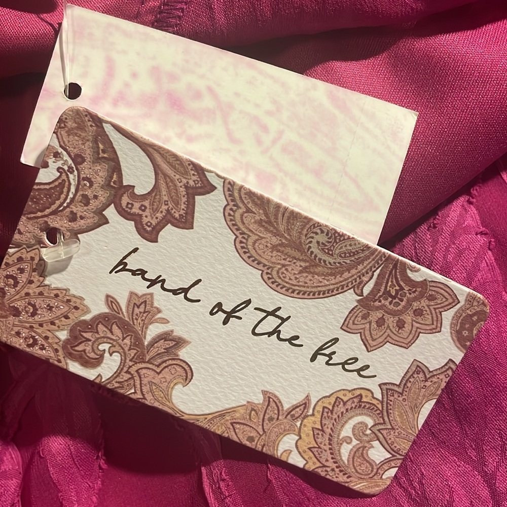 NWT Band of the Free Fuschia Flowy Dress, Sz Md 💗 - Picture 10 of 12